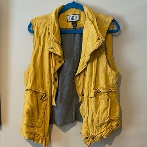 BKE womens mustard vest